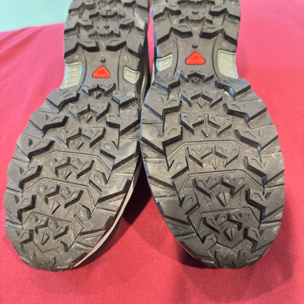 Salomon X Ultra Pioneer Aero Women’s Shoes - Green, Black and Gray Size 10 - Picture 4 of 11